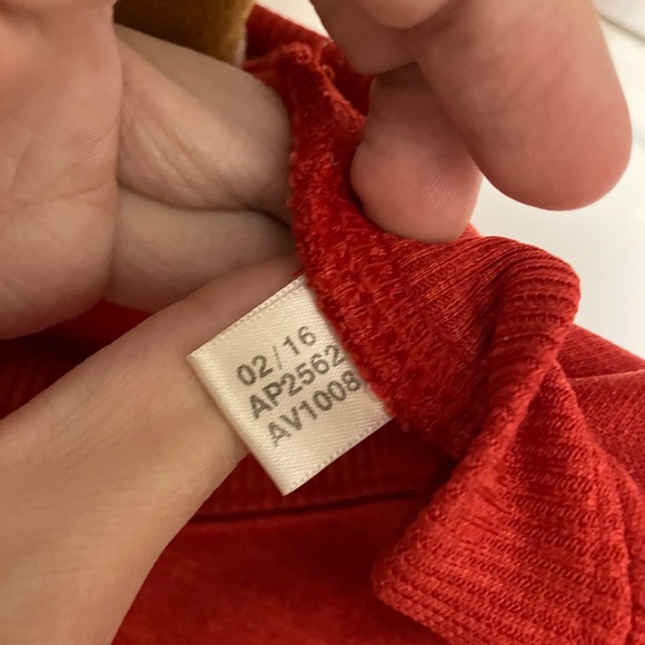 Adidas Sweatshirt Mens M Red ClimaWarm Crewneck Training Athletic Pullover - Picture 5 of 10